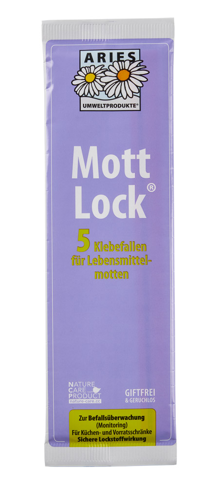 Mottlock Klebefallen für Lebensmittelmotten
