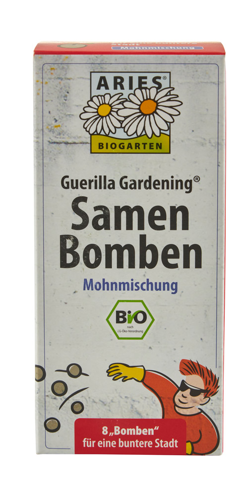 Samenbomben 8er "Mohnmischung" 
